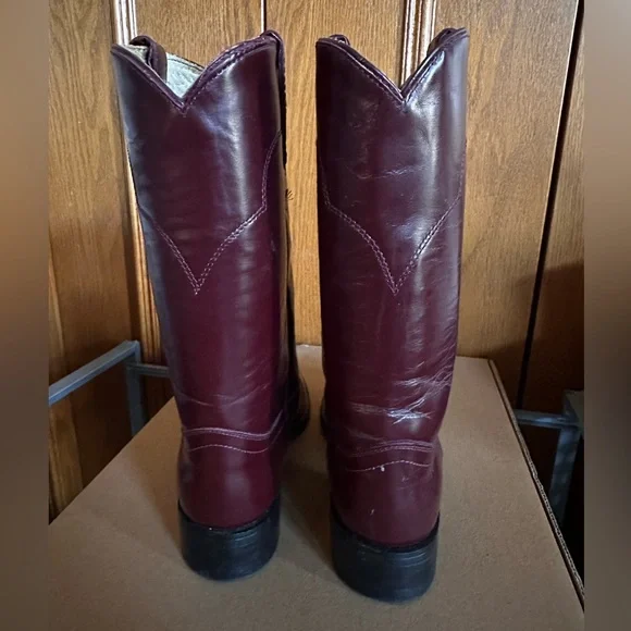 Tony Lama Roper Cowboy Boots - Picture 4 of 6